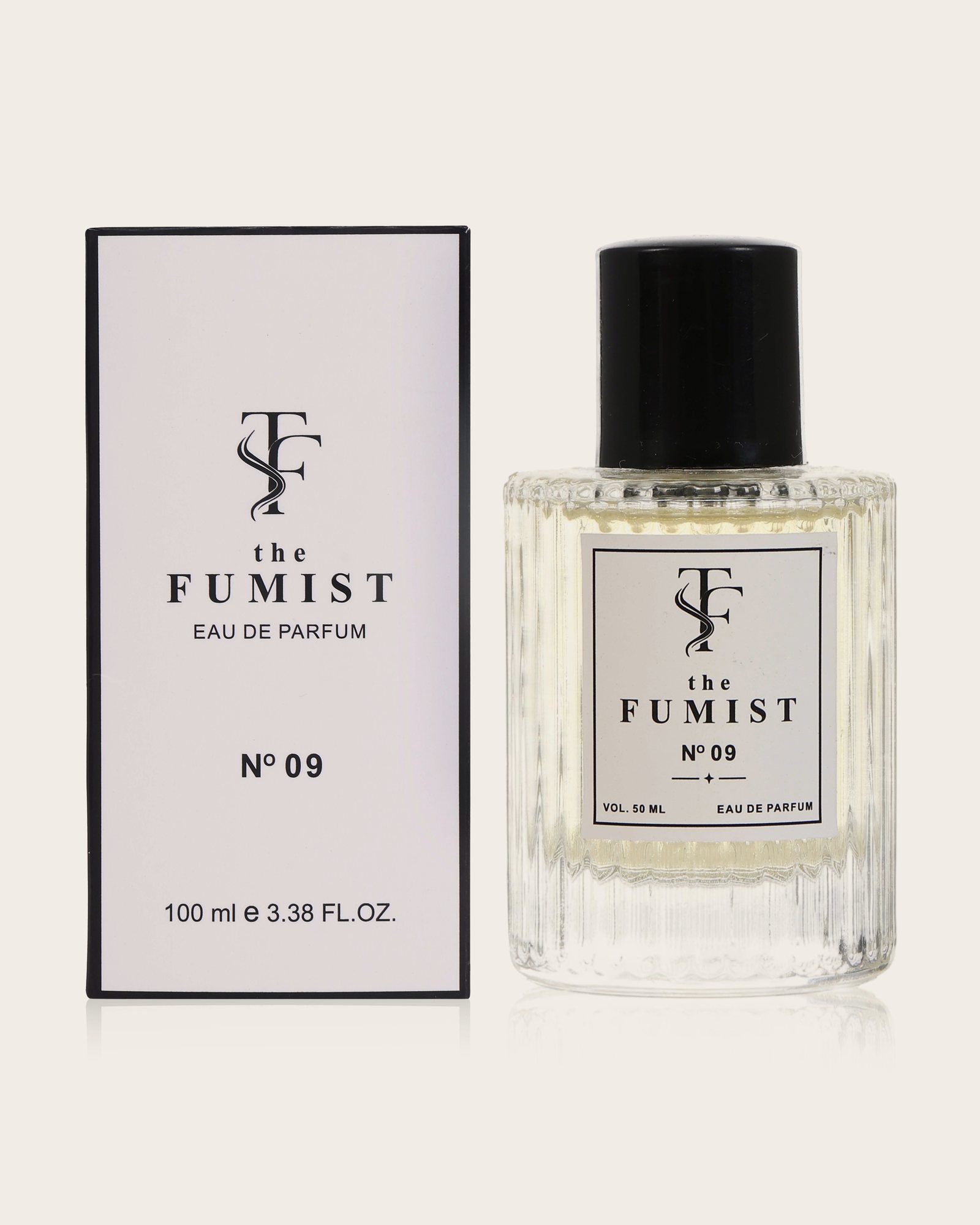 N° 09 — Floral Amber, bottle and box