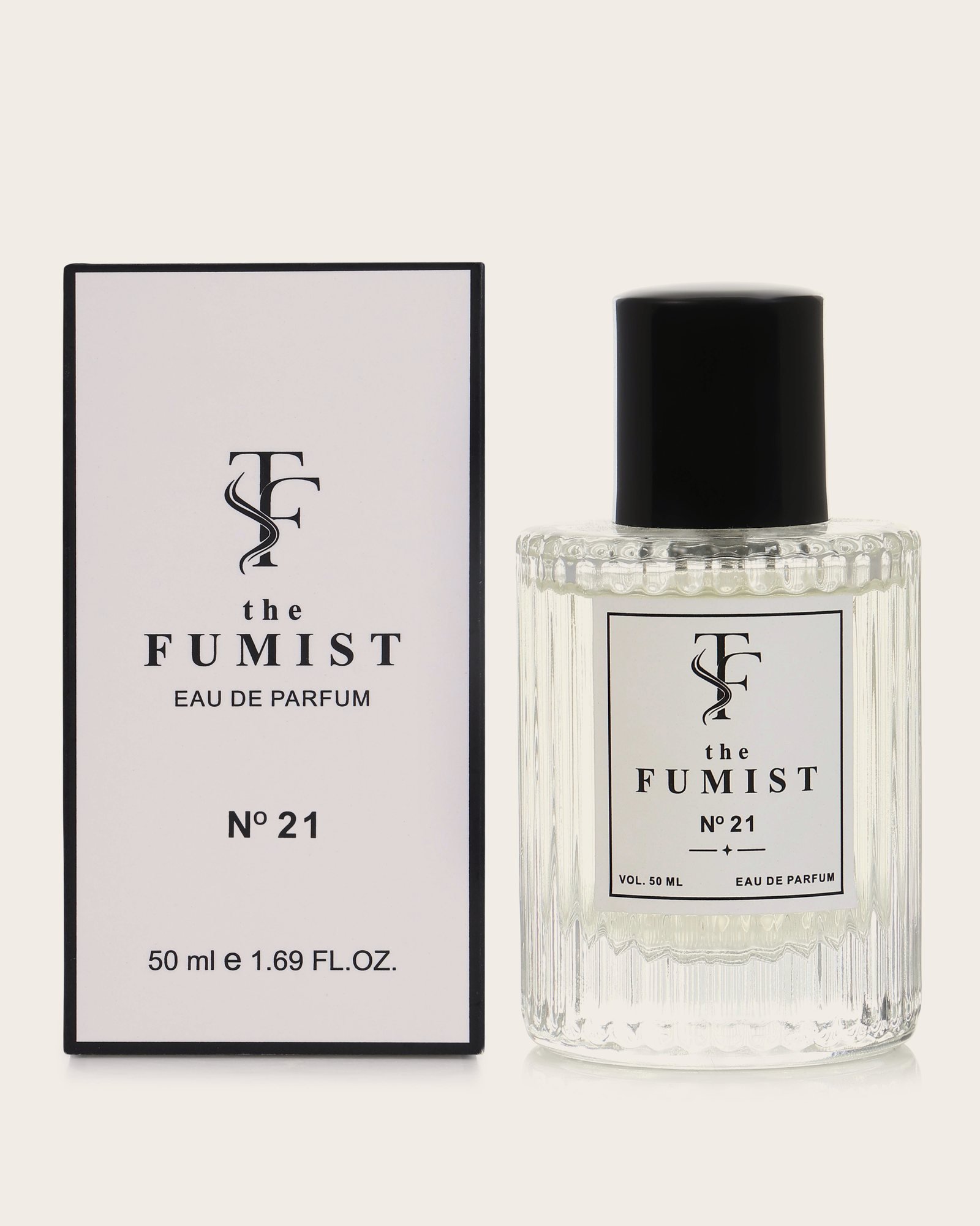 N° 21 — Floral Gourmand, bottle and box